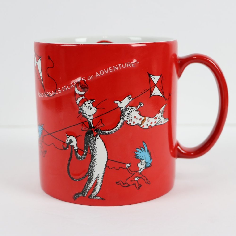 The Cat in the Hat Universal Studios Dr. Seuss 2009 Large Oversized Coffee Mug